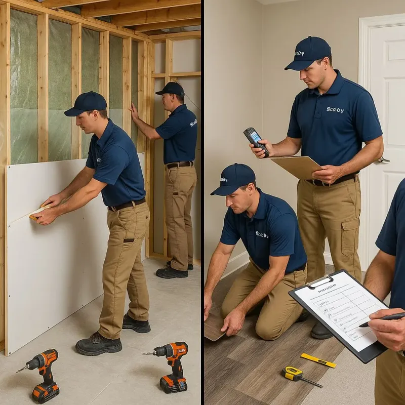 Repairs and Reconstruction process in Nevada City, CA